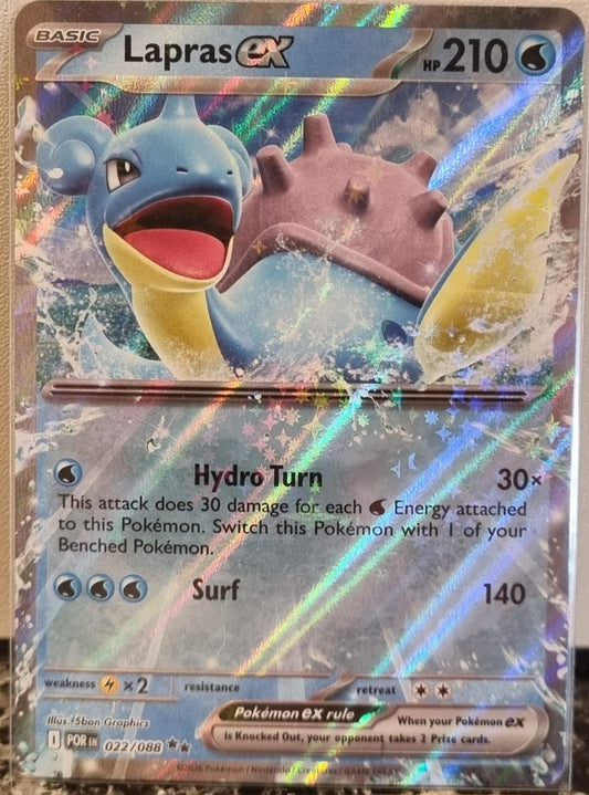 Lapras ex - Perfect Order (Double Rare) [POR-022]