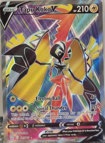 Tapu Koko V - Battle Styles (Ultra Rare) [BST-147]