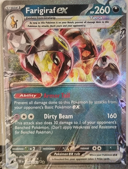 Farigiraf ex - Temporal Forces (Double Rare) [TEF-108]