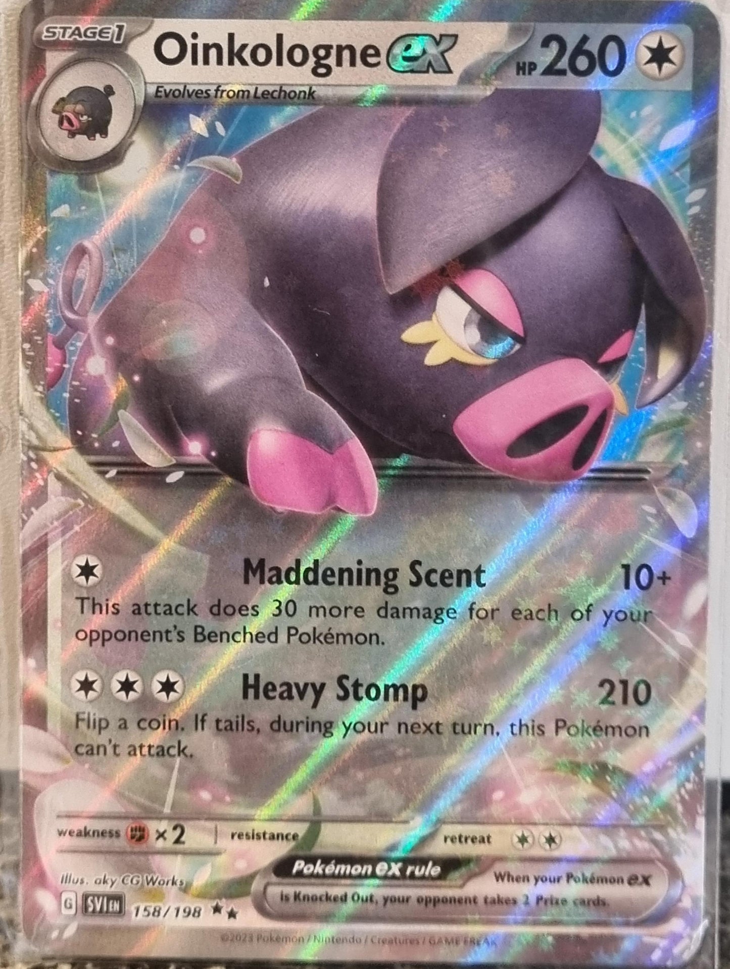 Oinkologne ex - Scarlet & Violet (Double Rare) [SVI-158]