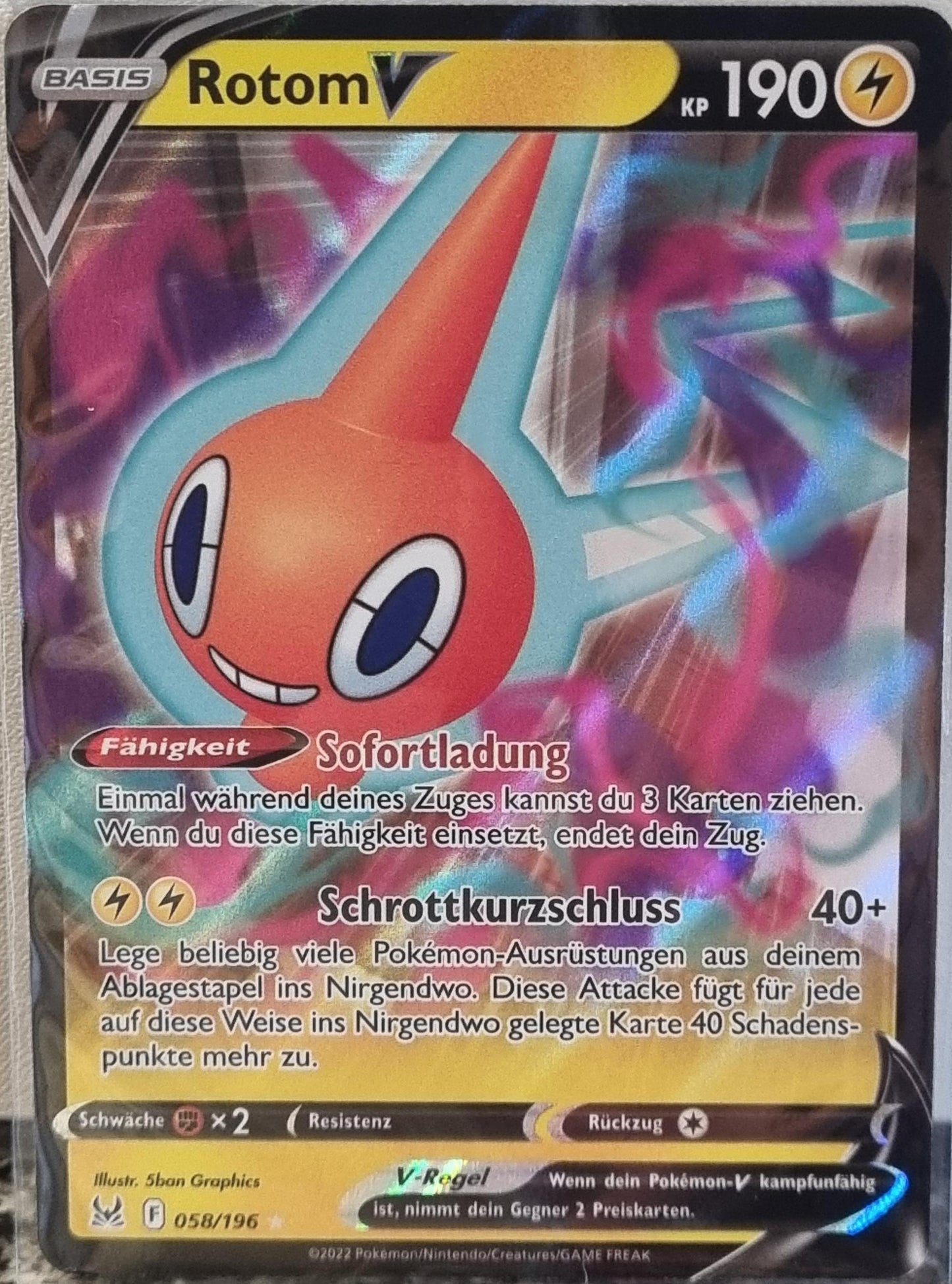 Rotom V - Lost Origin (Ultra Rare) [LOR-058]