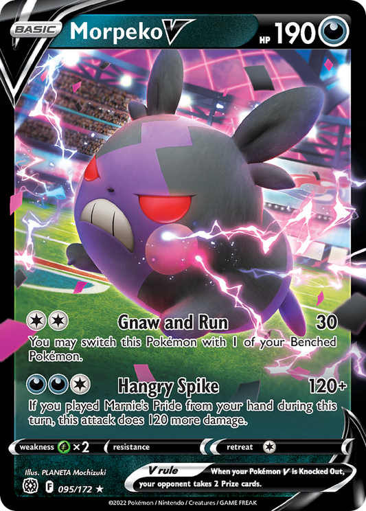 Morpeko V - Brilliant Stars (Ultra Rare) [BRS-095]