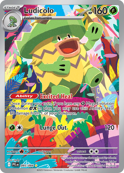 Ludicolo - Phantasmal Flames (Illustration Rare) [PFL-095]