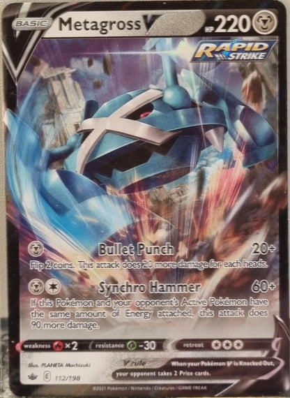 Metagross V - Chilling Reign (Ultra Rare) [CRE-112]