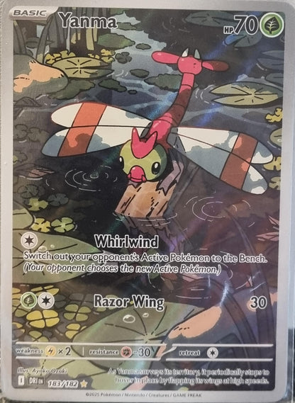 Yanma - Destined Rivals (Illustration Rare) [DRI-183]