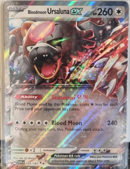 Bloodmoon Ursaluna ex - Twilight Masquerade (Double Rare) [TWM-141]