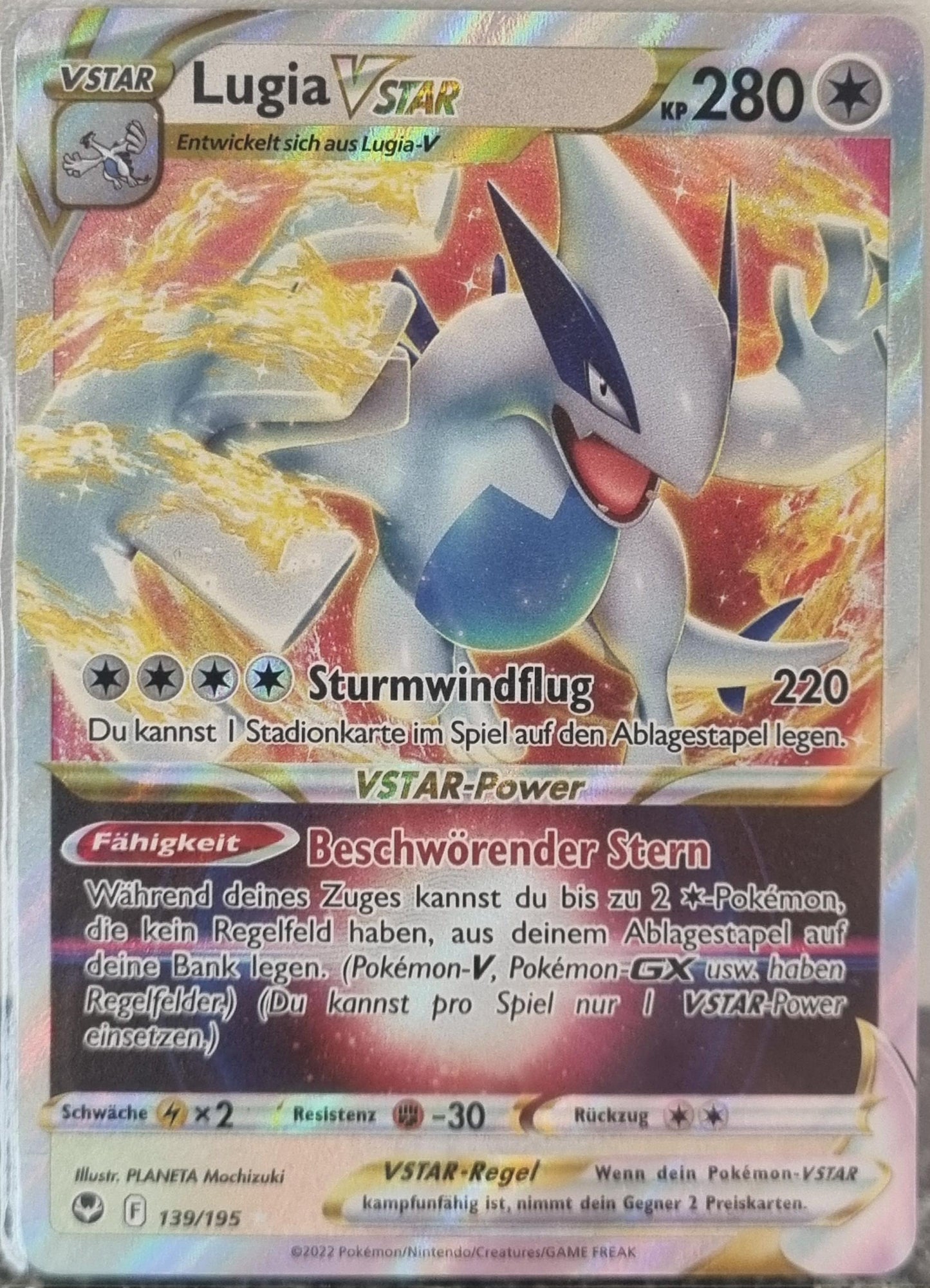 Lugia VSTAR - Silver Tempest (Ultra Rare) [SIT-139]