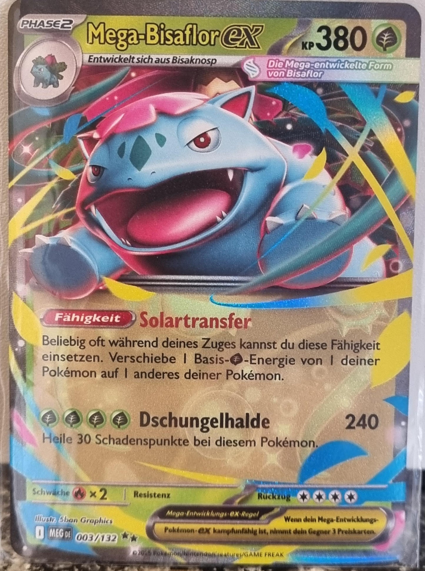 Mega Venusaur ex - Mega Evolution (Double Rare) [MEG-003]