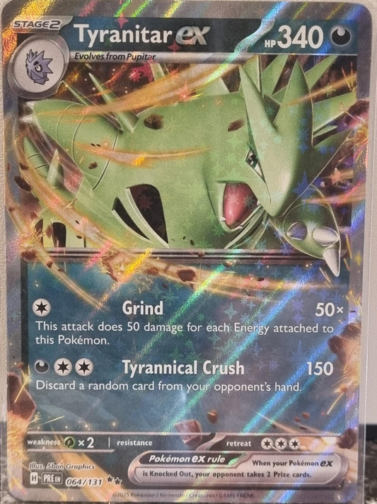 Tyranitar ex - Prismatic Evolutions (Double Rare) [PRE-064]