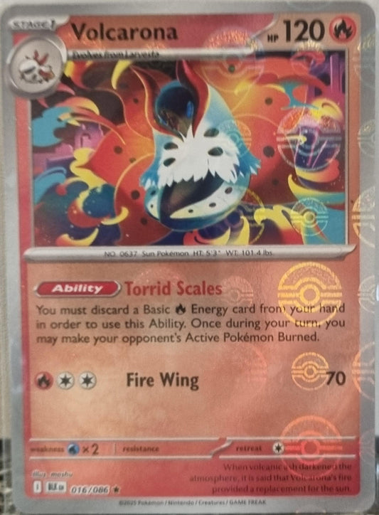 Volcarona - Black Bolt: Additionals (Rare) [xBLK-016]