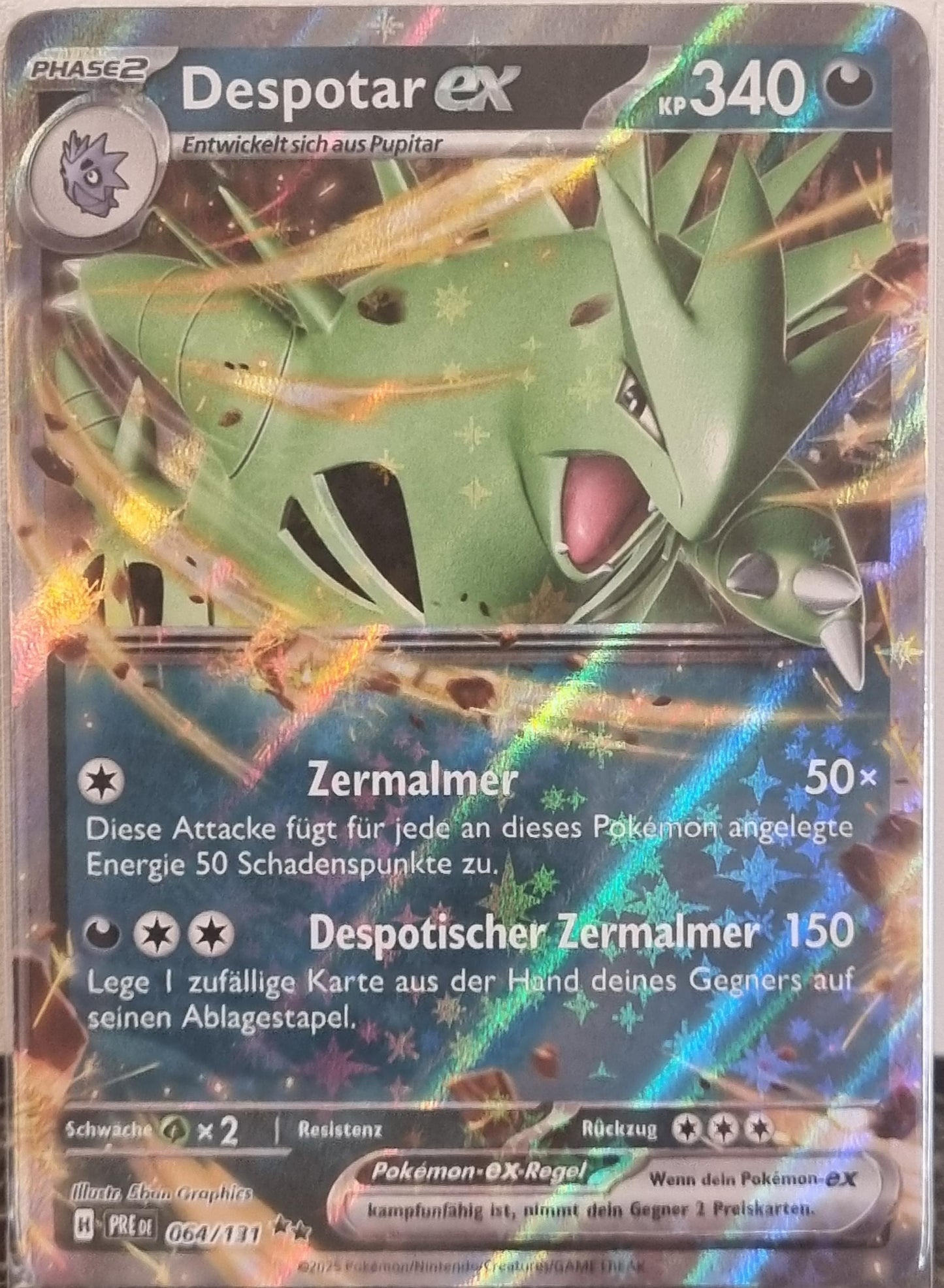 Tyranitar ex - Prismatic Evolutions (Double Rare) [PRE-064]