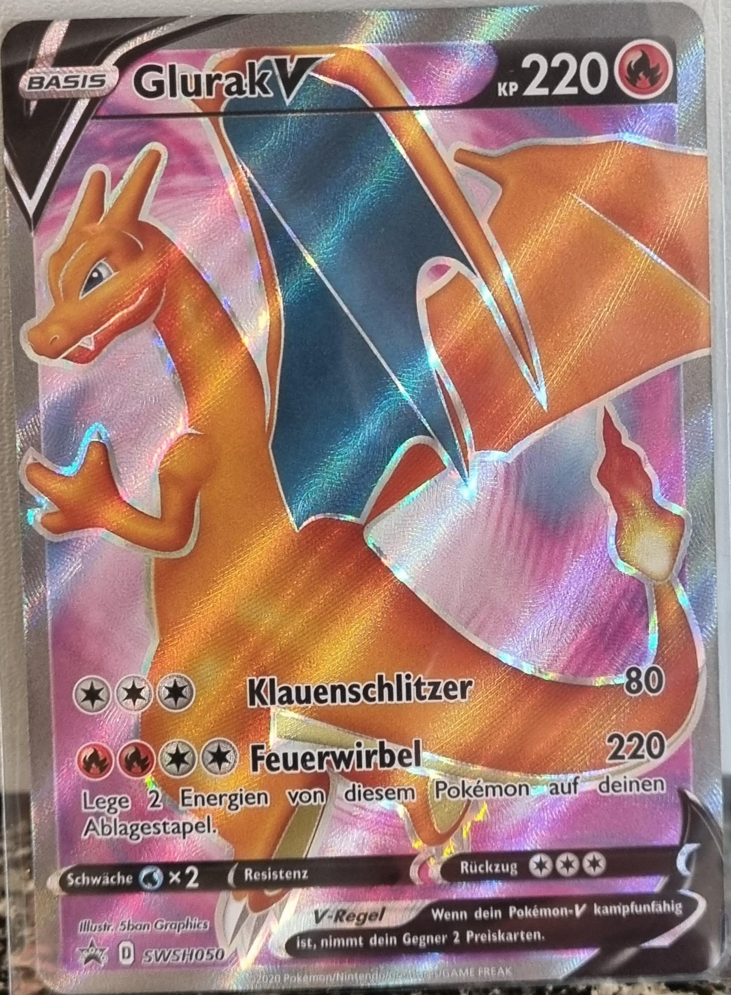 Charizard V - SWSH Black Star Promos (Promo) [SWSH-050]
