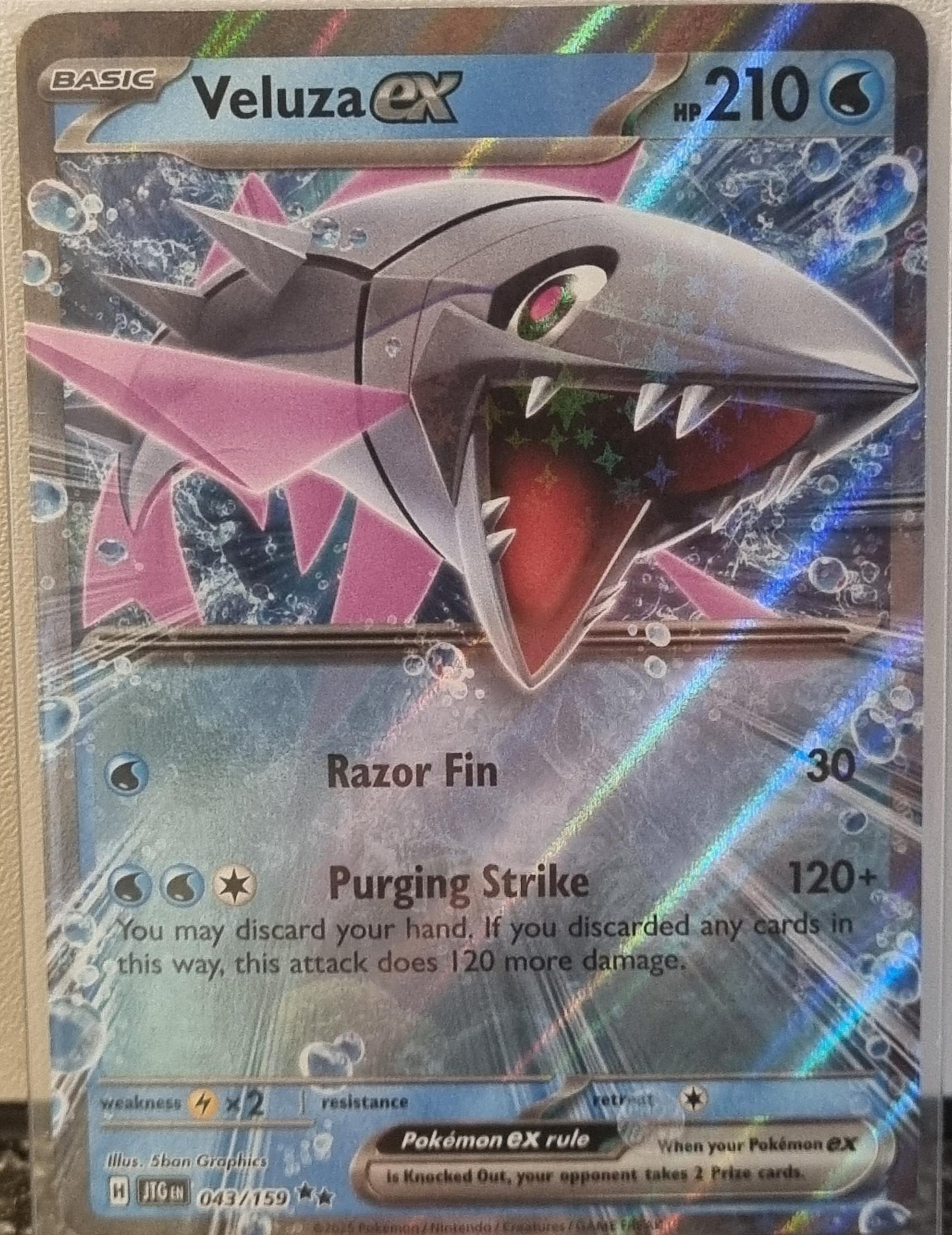 Veluza ex - Journey Together (Double Rare) [JTG-043]
