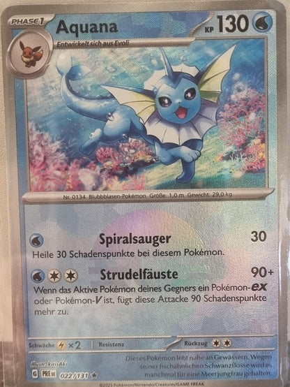 Vaporeon - Prismatic Evolutions: Additionals (Rare) [xPRE-022]