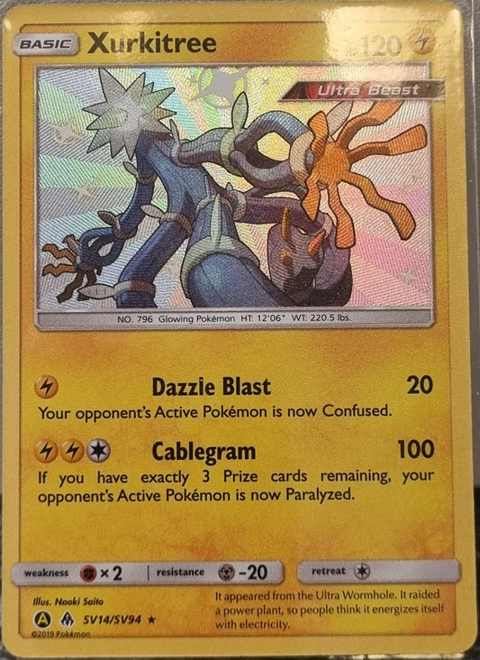 Xurkitree - Hidden Fates (Secret Rare) [HIF-SV14]