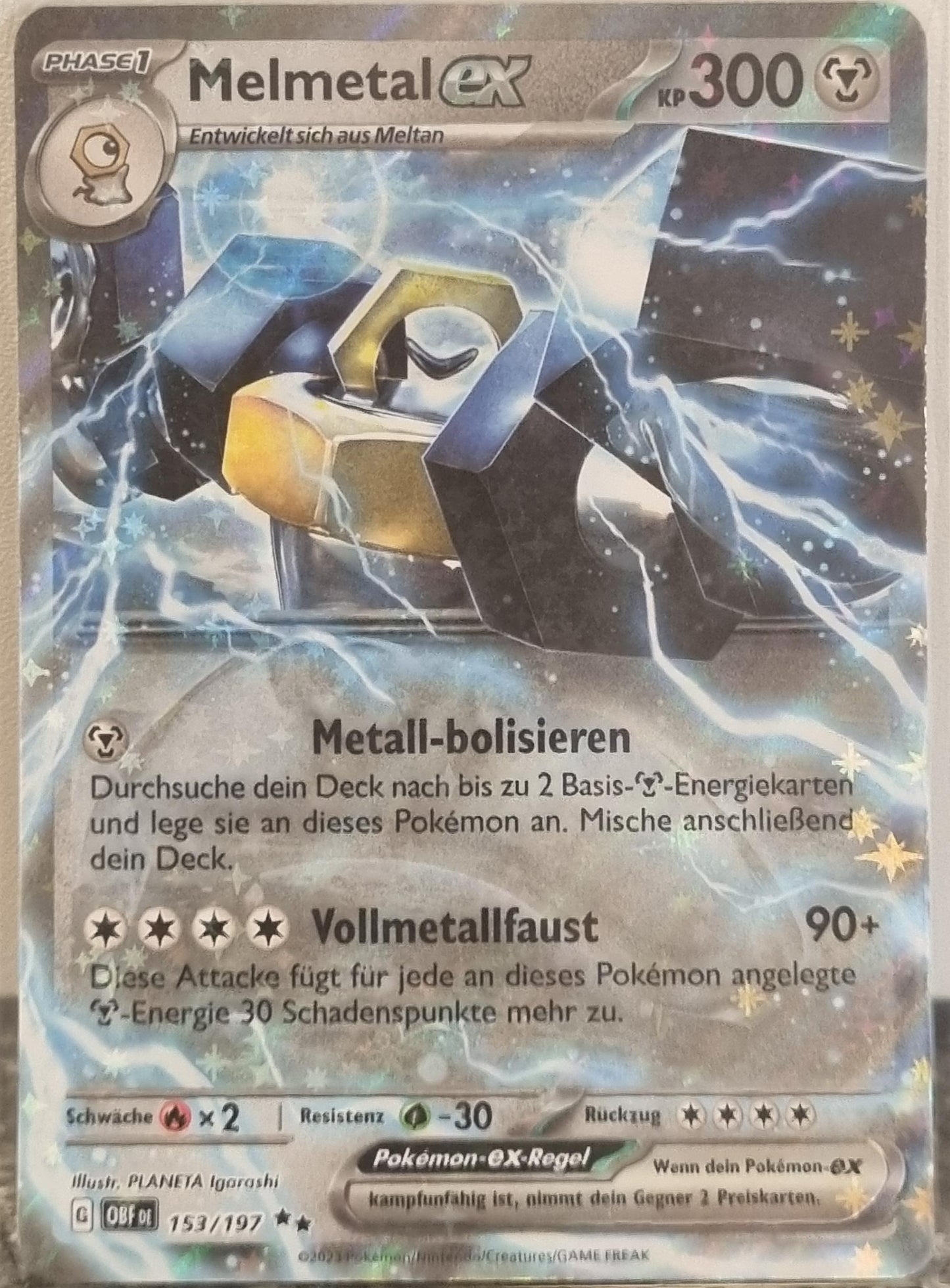 Melmetal ex - Obsidian Flames (Double Rare) [OBF-153]