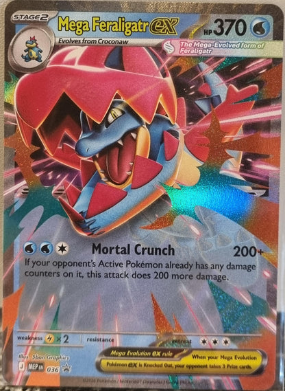 Mega Feraligatr ex - MEP Black Star Promos (Promo) [MEP-036]