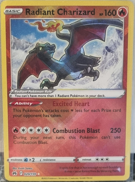 Radiant Charizard - Crown Zenith (Ultra Rare) [CRZ-020]