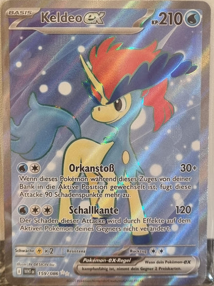 Keldeo ex - White Flare (Ultra Rare) [WHT-159]