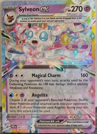 Sylveon ex - Prismatic Evolutions (Double Rare) [PRE-041]