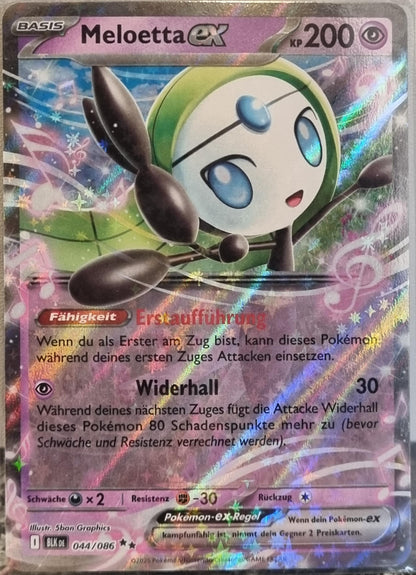 Meloetta ex - Black Bolt (Double Rare) [BLK-044]