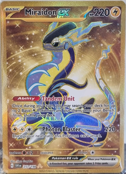Miraidon ex - Scarlet & Violet (Secret Rare) [SVI-253]