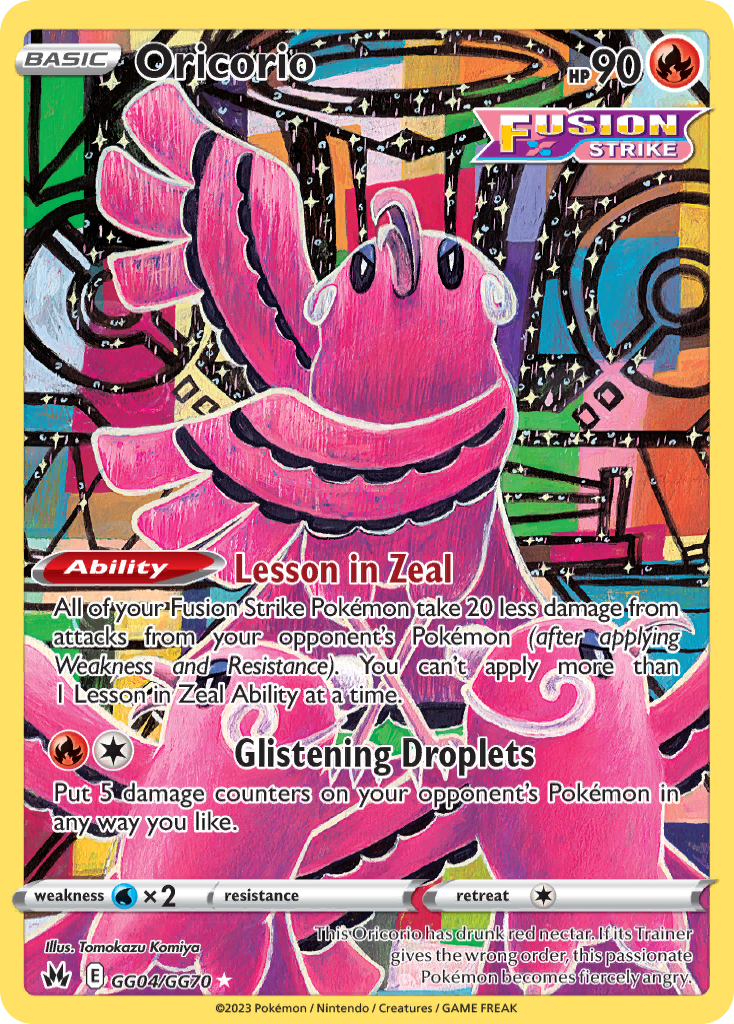Oricorio - Crown Zenith (Holo Rare) [CRZ-GG04]
