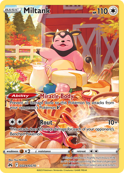 Miltank - Crown Zenith (Holo Rare) [CRZ-GG24]