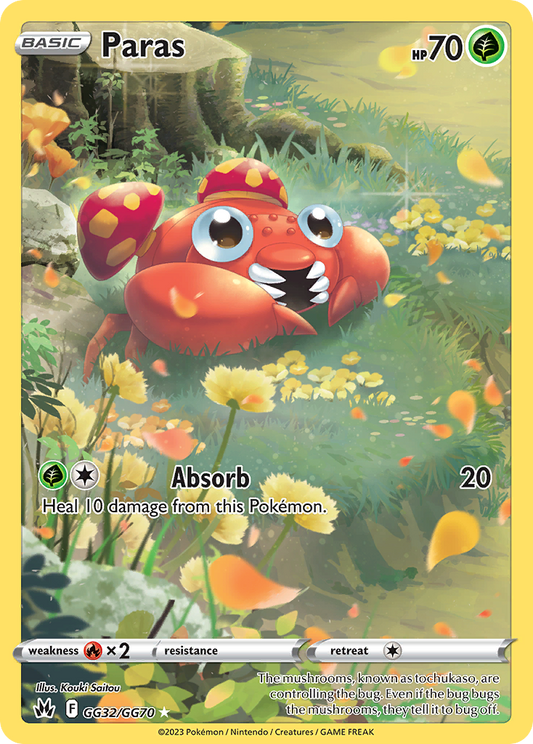 Paras - Crown Zenith (Holo Rare) [CRZ-GG32]