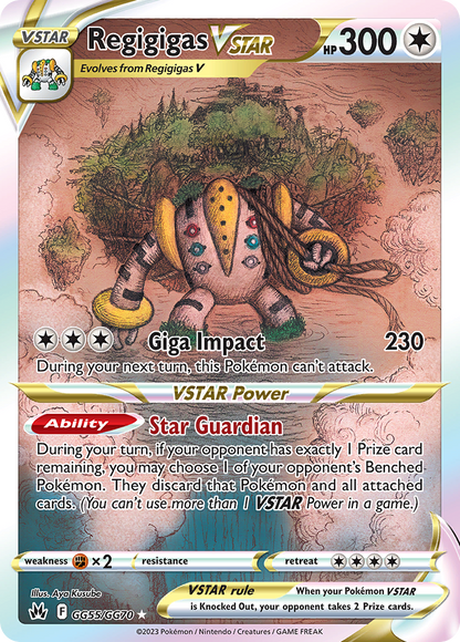 Regigigas VSTAR - Crown Zenith (Ultra Rare) [CRZ-GG55]