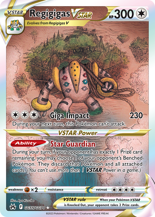 Regigigas VSTAR - Crown Zenith (Ultra Rare) [CRZ-GG55]
