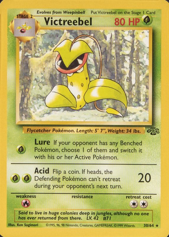 Victreebel (Condition: Excellent) (Jungle #14) 🇺🇸