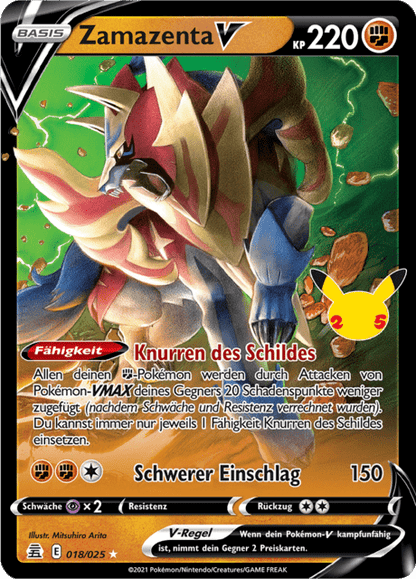Zamazenta V (Celebrations #18) 🇨🇭🇩🇪