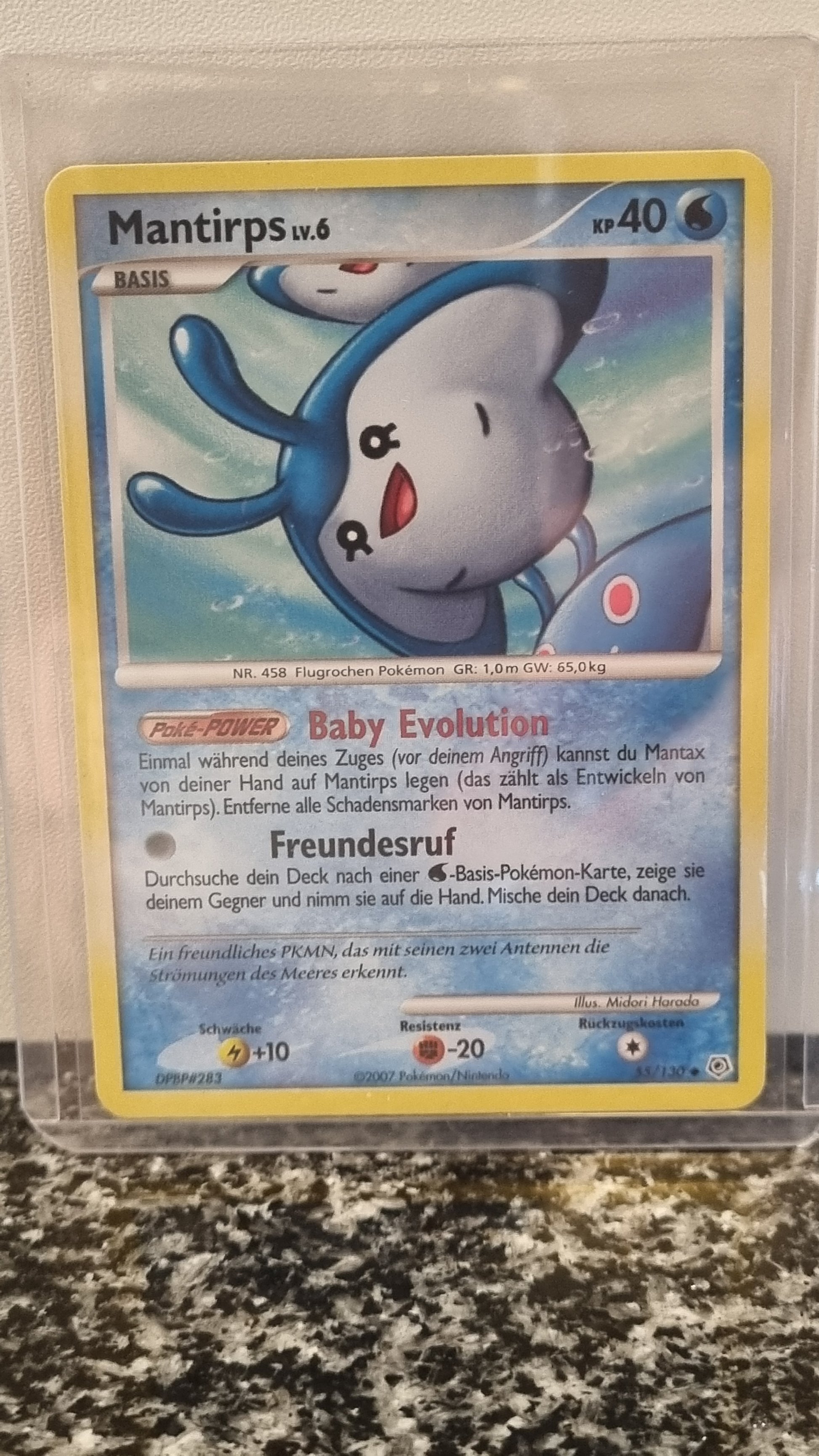 Mantirps (Zustand: Excellent) (Diamond & Pearl #55) 🇨🇭🇩🇪 (Alt)