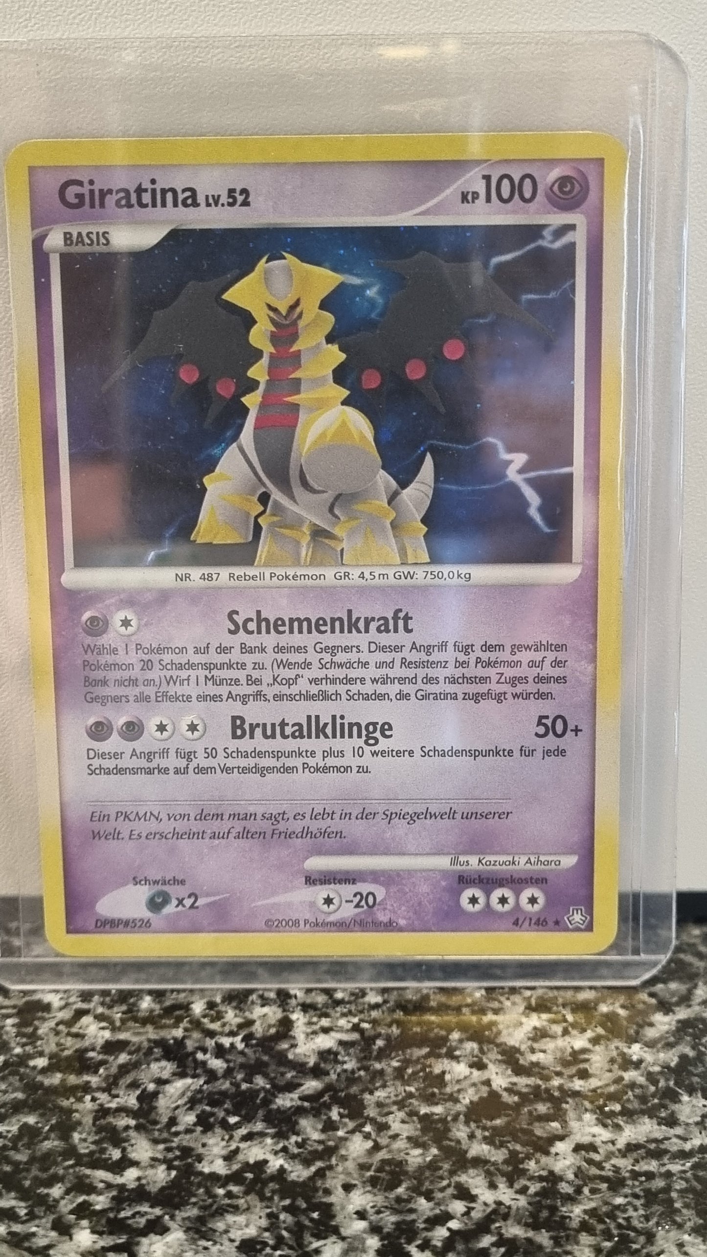 Giratina (Zustand: Excellent) (Legends Awakened #4) 🇨🇭🇩🇪 (Alt)