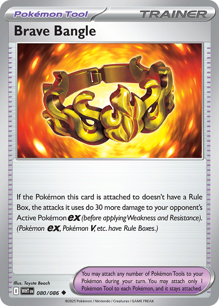 Brave Bangle (Pokeball) (White Flare #80) 🇺🇸