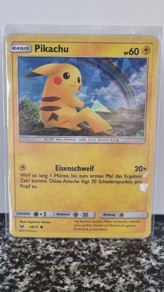 Pikachu (Cracked Ice Holo) (Shiny Legends #28) 🇨🇭🇩🇪 (Alt)