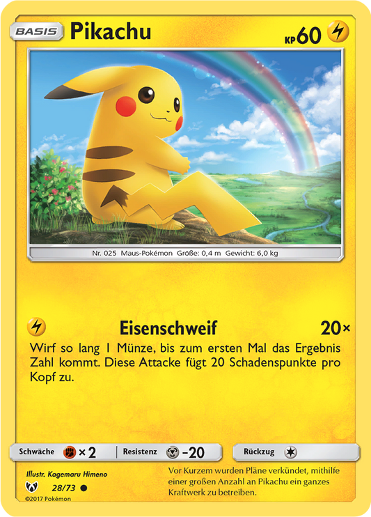Pikachu (Cracked Ice Holo) (Shiny Legends #28) 🇨🇭🇩🇪