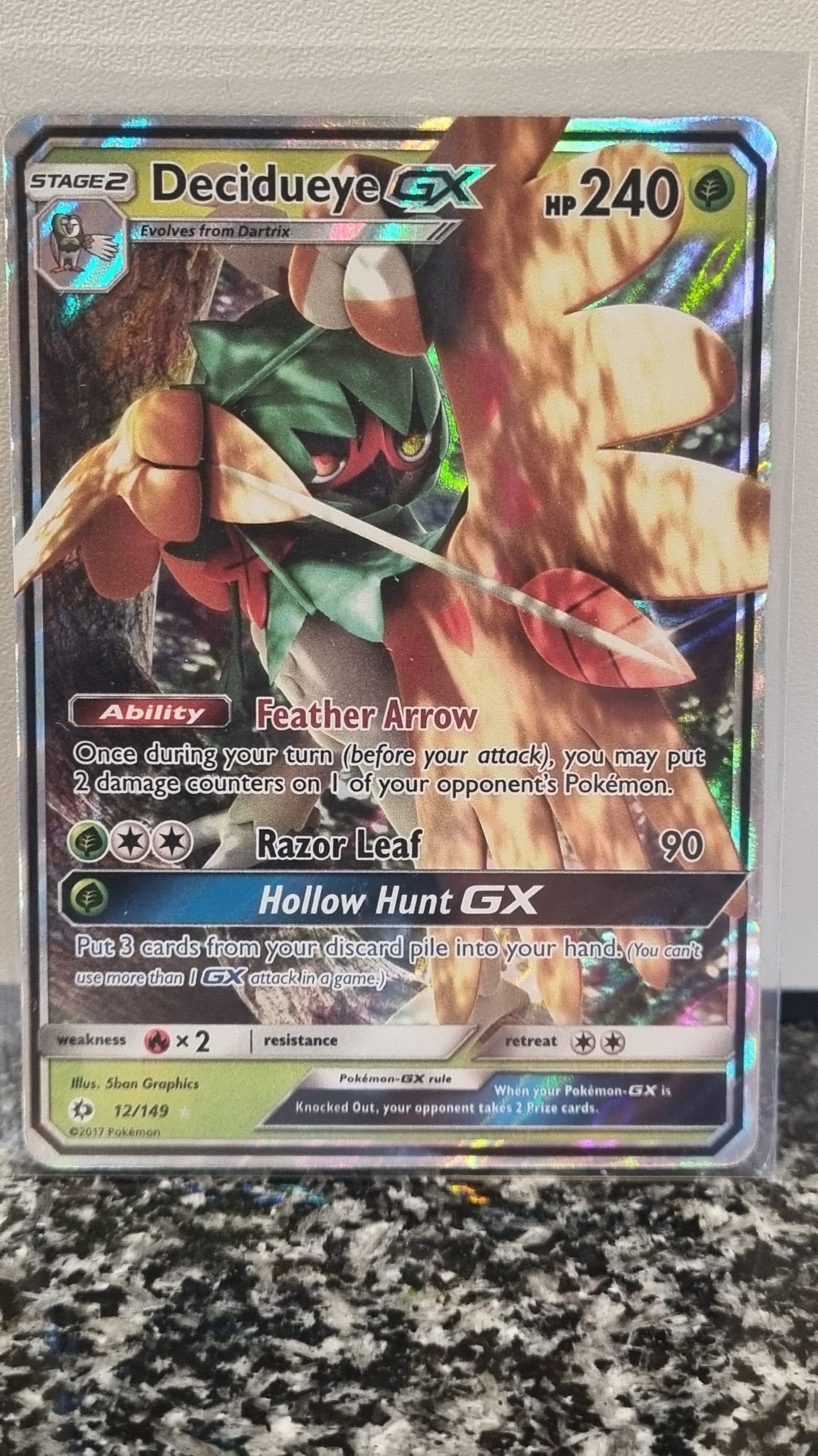 Decidueye GX (Sun & Moon #12) 🇺🇸 (Alt)