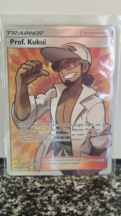 Prof. Kukui (Sun & Moon #148) 🇨🇭🇩🇪 (Alt)