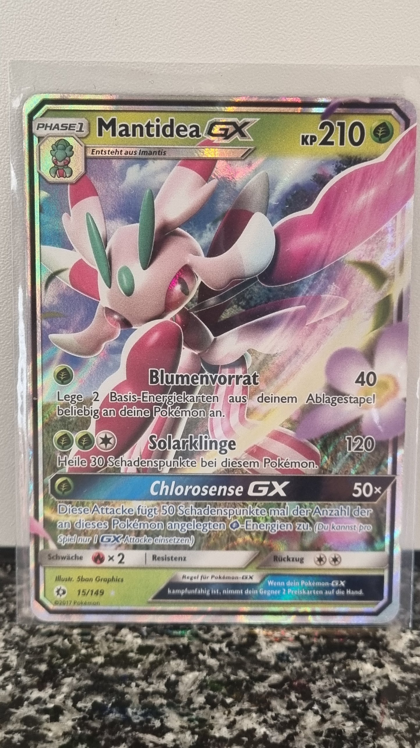 Mantidea GX (Sun & Moon #15) 🇨🇭🇩🇪 (Alt)