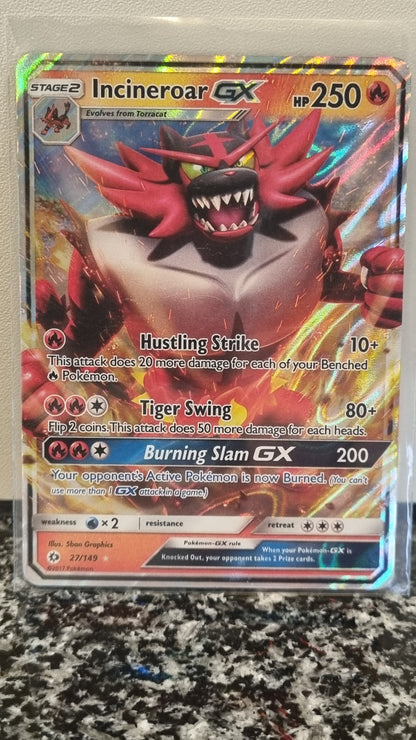 Incineroar GX (Sun & Moon #27) 🇺🇸 (Alt)