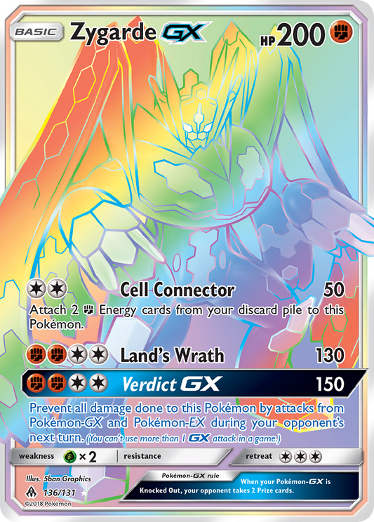 Zygarde GX (Forbidden Light #136) 🇺🇸