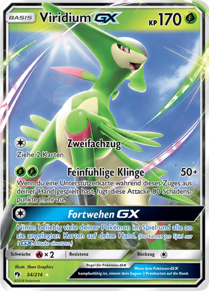 Viridium-GX (Lost Thunder #34) 🇨🇭🇩🇪