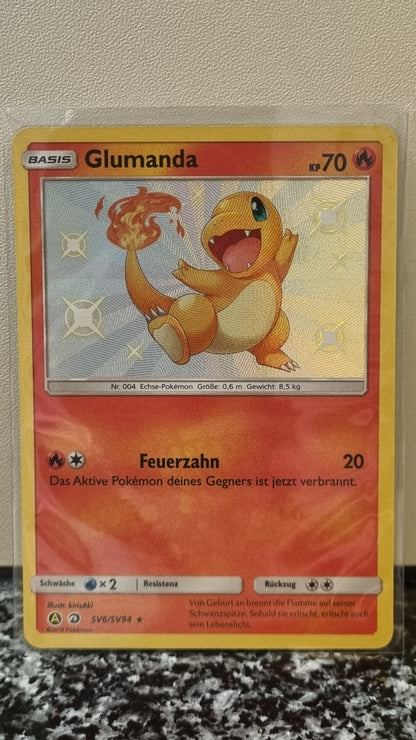 Glumanda (Hidden Fates Shiny Vault #6) 🇨🇭🇩🇪 (Alt)