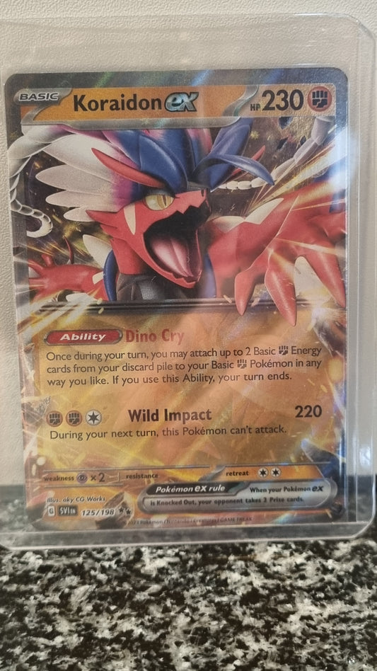 Koraidon ex (Scarlet & Violet #125) 🇺🇸 (Alt)