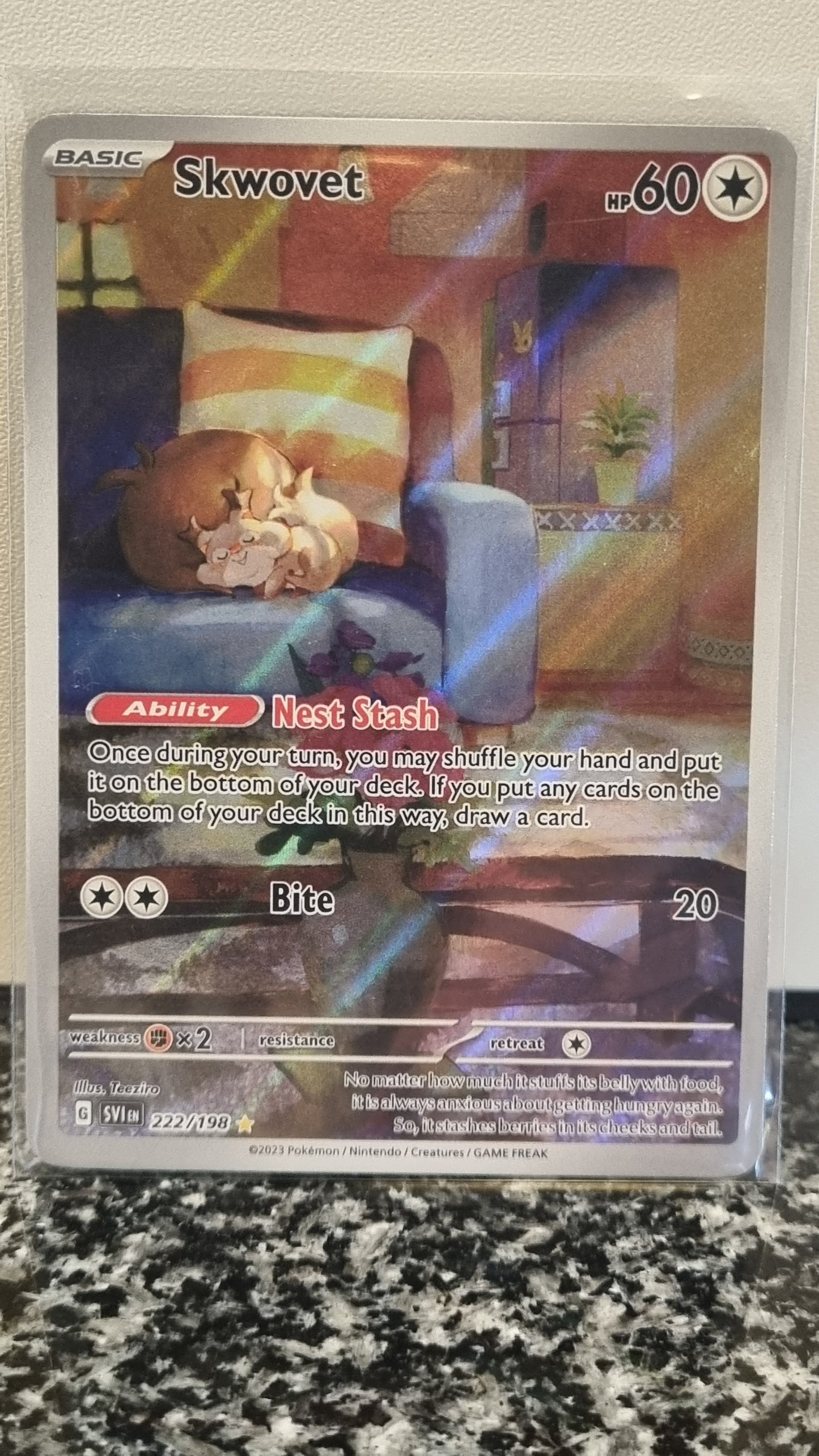 Skwovet (Scarlet & Violet #222) 🇺🇸 (Alt)