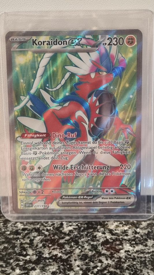 Koraidon ex (Scarlet & Violet #231) 🇨🇭🇩🇪 (Alt)