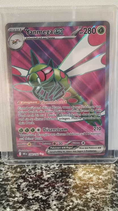 Yanmega ex (Destined Rivals #206) 🇨🇭🇩🇪 (Alt)
