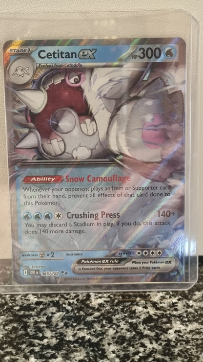 Cetitan ex (Destined Rivals #65) 🇺🇸 (Alt)